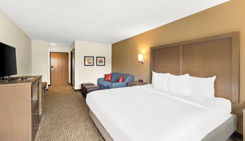 Suite, 1 King Bed with Sofa bed, Non Smoking