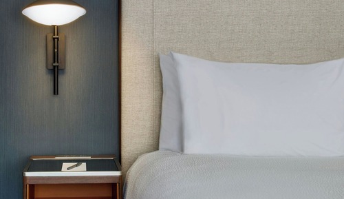 Suite, 1 King Bed with Sofa bed, Hearing Accessible