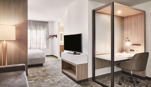 Suite, Multiple Beds, Hearing Accessible (Roll-in Shower)