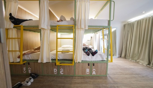 Bed in 8-Bed Mixed Dorm ADA