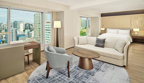 Studio Suite, Club level, Suite, 1 King