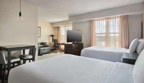 Studio, 2 Double Beds