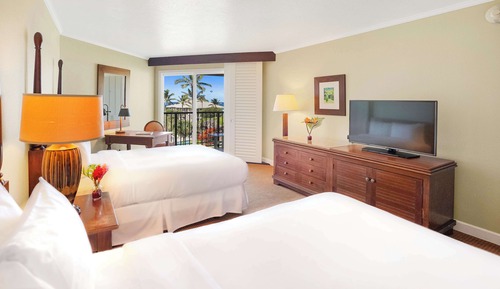 Room, 2 Double Beds (Pool Ocean View)