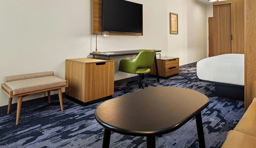 Studio, 1 King Bed with Sofa bed