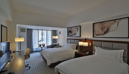 Premium Room, 2 Double Beds, Club Lounge Access (High Floor)