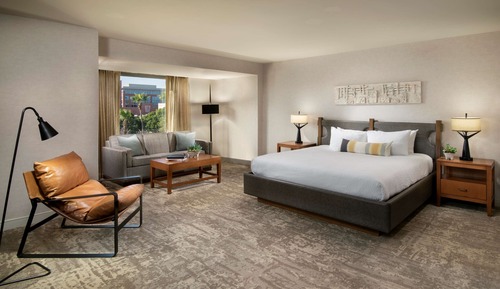 Deluxe Room, 1 King Bed with Sofa bed