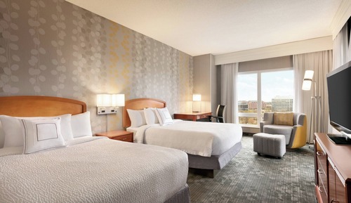 Room, 2 Double Beds, Hearing Accessible (Accessible Bathtub)