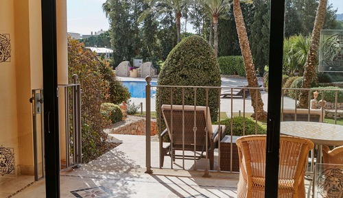 Deluxe Room, Terrace, Pool View