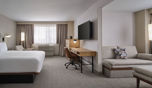 Room, 1 King Bed with Sofa bed, Hearing Accessible