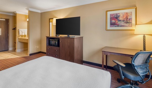 Standard Room, 1 Queen Bed, Non Smoking, Refrigerator & Microwave
