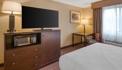 Standard Room, 2 Queen Beds, Non Smoking, Refrigerator & Microwave