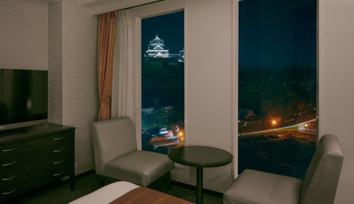 Superior Twin Room with Castle View Non Smoking