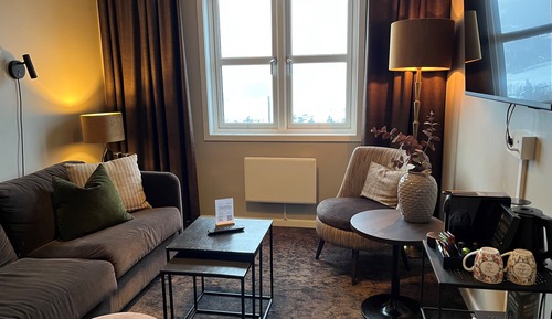 Juniorsuite med badstu
