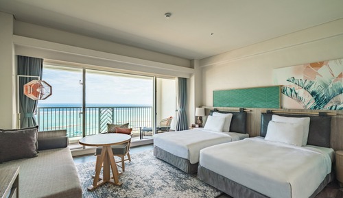 Room, 2 Twin Beds, Ocean View (Ocean Wing, Mid Floor)