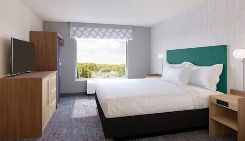 Studio Suite, 1 King Bed, Accessible (Roll-In Shower)