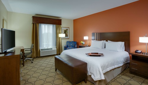 Room, 1 King Bed, Refrigerator & Microwave