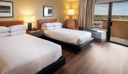 Traditional Room, 2 Double Beds, Balcony