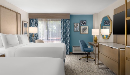 Room, 2 Double Beds, Accessible, Bathtub (Mobility & Hearing)