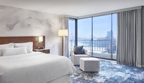 Premium Room, 1 King Bed, Marina View