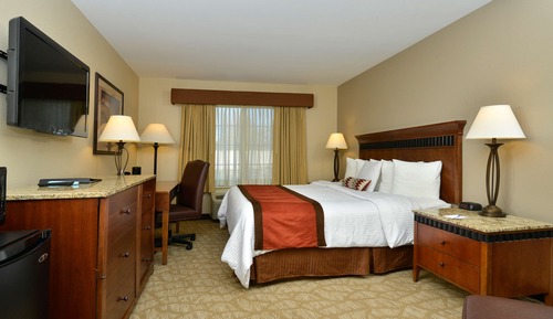 Standard Room, 1 King Bed, Non Smoking, Refrigerator & Microwave