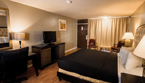 Executive Single Room, 1 King Bed, Bathtub Grab Bars, Non Smoking