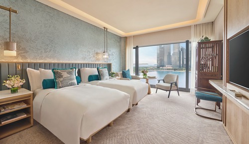 Premier Suite, 2 Bedrooms (Marina Bay, King and Twin)