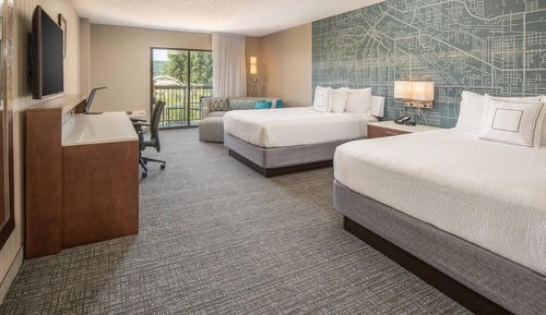 Room, Multiple Beds, Balcony