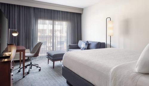 Room, 1 King Bed with Sofa bed (Mobility/Hearing Accessible, Tub)