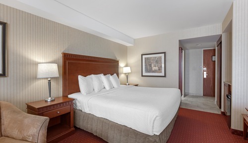 Standard Room, 1 King Bed, Non Smoking, Refrigerator & Microwave