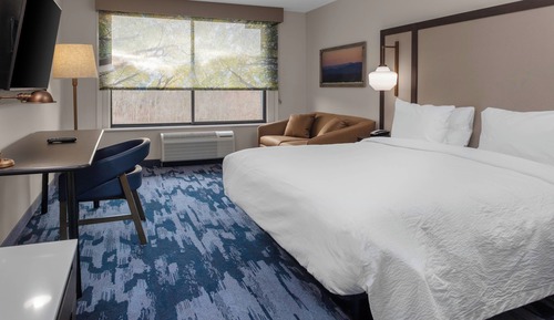 Room, 1 King Bed, Hearing Accessible (Roll-in Shower)