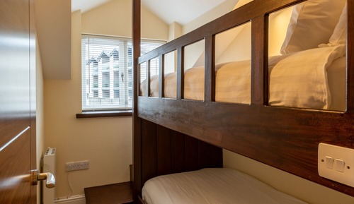 Two Bedroom First Floor Apartment on Two Levels with Built in Beds (Duplex)