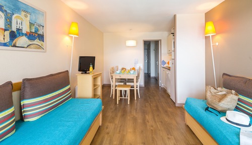 Apartment 7 people - 1 bedroom + 1 sleeping alcove  - Sea view -Terrace or balcony