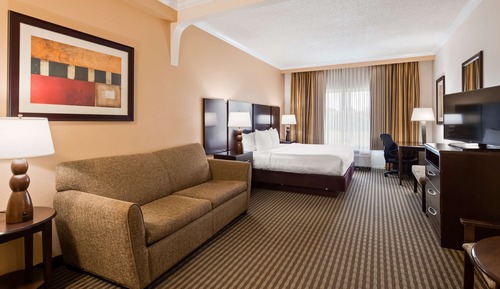 Suite, 1 King Bed, Accessible, Non Smoking (Walk-in Shower;with Sofabed)