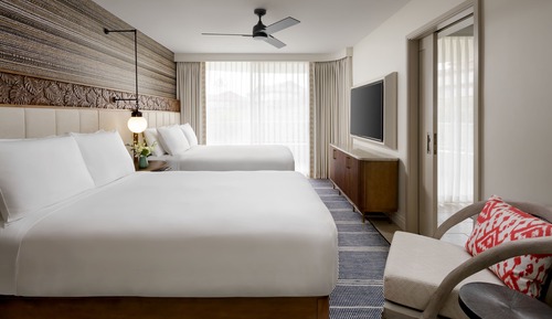 Deluxe Suite, 1 Bedroom, Ocean View (2 Double Beds)