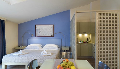 Studio, 1 Bedroom, Accessible, Kitchen