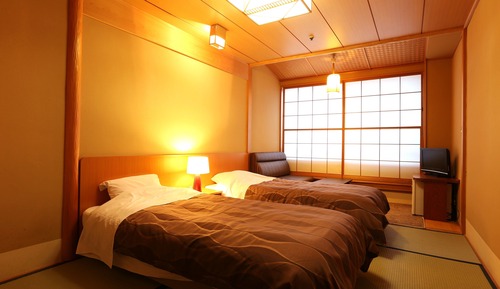 Japanese Twin Room, Main Building (7.5 tatami-mats, Non Smoking) 