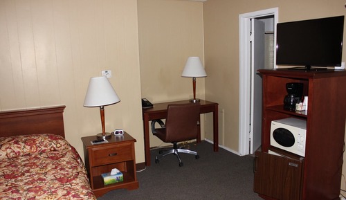 Basic Single Room, 1 Double Bed, Non Smoking, Refrigerator & Microwave