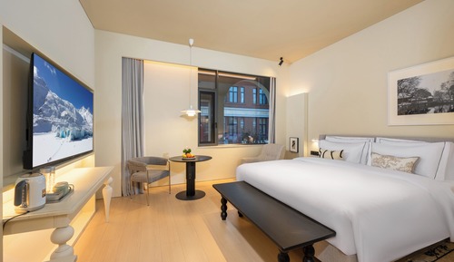 Basic Double Room, Courtyard View