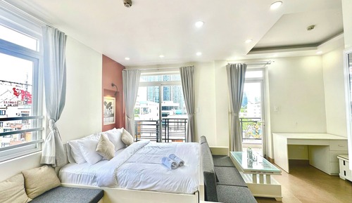 Deluxe Apartment, Balcony, City View