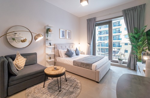 Dubai Marina Hotel | Amazing Studio in Sparkle Towers