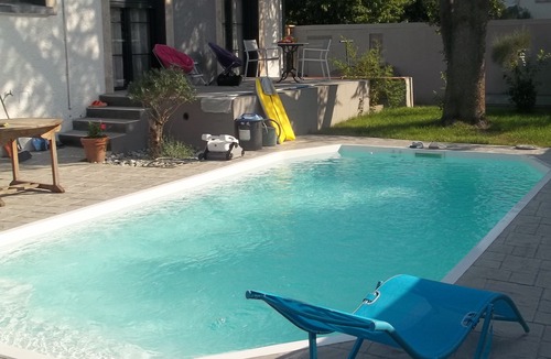 Cugnaux Hotel | Luxury Guest Room, Private Entrance, Shower Room, wc, Terrace, Private
