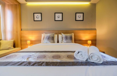 Cikarang Hotel | Comfortable and Fully Furnished Studio Apartment at Mustika Golf Residence