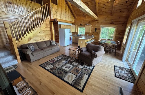 Winter Cabin | The Lazy River Lodge - Float, Fish & Relax on the Chippewa